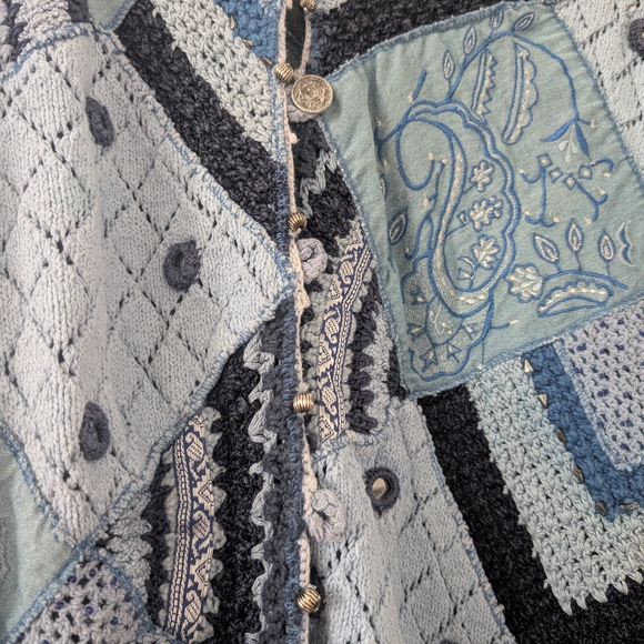 Patchwork Denim Jacket - Picture 2 of 5